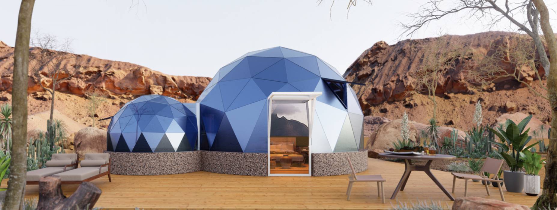 西固区球形智能光伏玻璃星空房